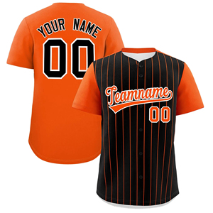 Maillots de baseball personnalisés à séchage rapide pour hommes et femmes, style hip-hop, avec nom et numéro d'équipe – Vente en gros sur mesure - Product Image 6