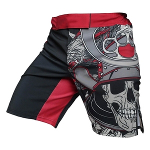 Pantalones Cortos de Lucha MMA 2 en 1 con Sublimación, Forro de Compresión Incorporado, para Grappling, Jiu Jitsu Brasileño, No-Gi - Product Image 3
