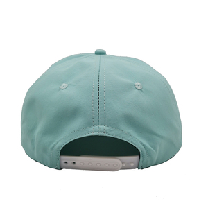 Casquette 5 panneaux personnalisée de haute qualité 2026, broderie sportive, respirante et imperméable, à visière plate - Product Image 6