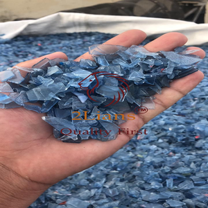 Reciclado de Botellas de PC, Tinte Azul Transparente para Moldeo por Inyección - Product Image 1