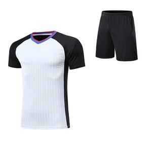 ชุดวอลเลย์บอลยูนิเซ็กซ์แบบใหม่ คุณภาพสูง ผลิตจากผ้าโพลีเอสเตอร์ 100% ชุดสองชิ้น ผลิตในปากีสถาน ปรับแต่งได้ แห้งเร็ว - Product Image 1