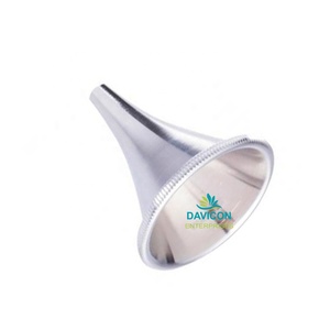 Spéculum auriculaire Bouc Heron rond chromé 6MM - Product Image 1