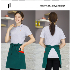 Delantal Multiusos de Cintura Media Hecho de Tela Resistente y Transpirable, Perfecto para Camareros, Panaderos y Personal de Supermercado - Product Image 4