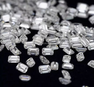 Wholesale SHRAMAN DIAMOND 0.12-0.14 Ct/Pc F White VVS-VS Purity Emerald Cut Lab Grown Diamond Direct Manufacturer's Fancy Shape - Product Image 3