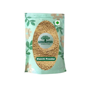 Elettaria Cardamomum, Elaichi Verde en Polvo Fino, Ilaichi Choti, Polvo Verde de Cardamomo, Especias Elettara, Especia Tradicional India - Product Image 1