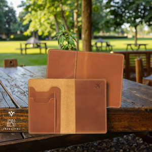Premium Full Grain Leather <b>Passport</b> Holder Luxury Travel <b>Wallet</b> Genuine Leather <b>Passport</b> Case Wholesale Manufacturer LPH-0324 - Product Image 5