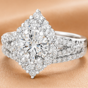 Luxury Pear Cut Diamond Halo Engagement <b>Ring</b> <b>Set</b> for Women in Yellow <b>Gold</b> White <b>Gold</b> & Rose <b>Gold</b> Wedding Band Jewelry - Product Image 5