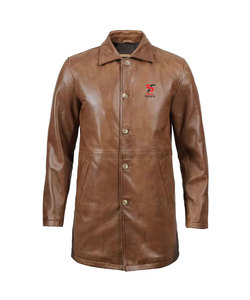 Solid Premium Quality Light Weight Breathable Windproof Shield Comfortable Winter Embossed Executive Business Wear <b>Mens</b> Jacket - Product Image 1