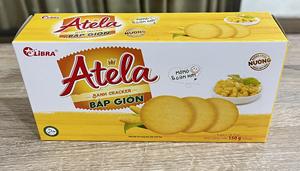 Best Quality Corn Flavored Biscuits 150 Gram Halal Certified Crispy Cookies with Sweet Taste Packaged in Sugar Carton <b>Box</b> Sachet - Product Image 5