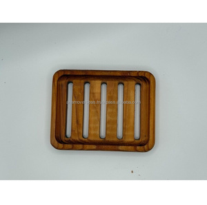 Wooden Soap Tray Eco Friendly Soap Dish for Kitchen and Bathroom - Product Image 3