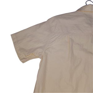 Camisa Casual de Manga Corta con Cuello Mandarín para Hombre, Color Sólido, Popelina de Algodón, Ropa de Trabajo de Verano, de Fábrica en Vietnam - Product Image 2