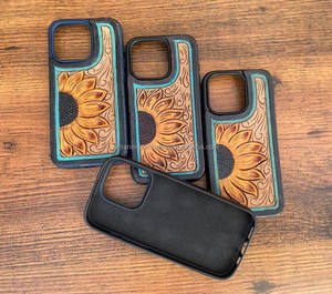 เคสโทรศัพท์หนังเครื่องมือทำมือสไตล์ตะวันตกสินค้ามาใหม่เคสมือถือ15นิ้วหรูหราสไตล์วินเทจ - Product Image 6