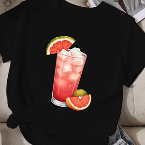 เสื้อยืดค็อกเทลกับส้มโอผู้หญิง - Product Image 1