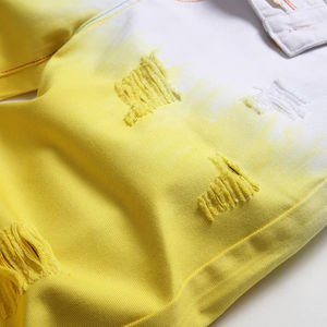 กางเกงยีนส์ขาสั้นผ้าฝ้ายฟอกสไตล์วินเทจ ทรงตรง เอวกลาง สวมใส่สบายๆ สไตล์ลำลองสำหรับฤดูร้อน เหมาะสำหรับออกกำลังกาย วิ่ง หรือใส่ลำลองสำหรับผู้ชาย - Product Image 2