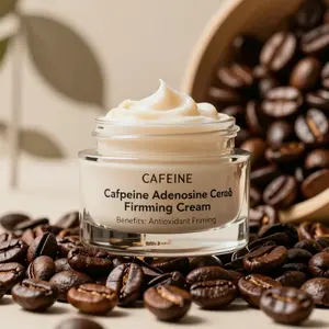 Crema Antiedad, Blanqueadora, Reafirmante, Hidratante y Antioxidante con Cafeína, Adenosina y Ceramida para Mujeres, Uso Nocturno, Desarrollada por ODM/OBM - Product Image 1