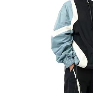 Ensemble de survêtement imperméable et respirant pour femme, coupe-vent imprimé en nylon, doublure en maille légère, 2 pièces, collection hiver 2026, dernière arrivée - Product Image 5