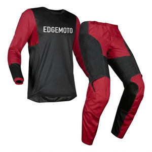 Traje de Motocross Transpirable Personalizado Talla Grande XL, Conjunto de Equipamiento de Carreras de Manga Larga, Jersey y Pantalones, Kit de Carreras - Product Image 3