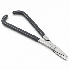 Ciseaux professionnels pour couper les fils, outil de fabrication de bijoux, coupe-fils de précision, poignée grise, pinces en acier inoxydable - Product Image 2