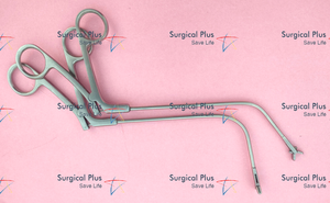 Pinzas de Jirafa Sinus de Alta Calidad Personalizadas, de Doble Acción, Inclinación Ascendente de 45 Grados °   & 90 °   Cirugía de Oído, Nariz y Garganta, Acero Inoxidable, CE - Product Image 4