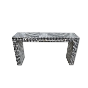 Modern Midcentury Indian Handmade Multi-Function Bone MDF Console Table Eco-Friendly Comfortable <b>Stool</b> <b>Bedroom</b> Hotel - Product Image 6