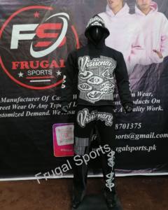 Ensemble de survêtement Raw Edge Hoodie & Flayer Pant – Ensemble deux pièces streetwear entièrement imprimé pour homme, comprenant un sweat à capuche Raw Edge et un pantalon Flayer - Product Image 1