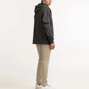 Sudadera con Capucha de Forro Polar de Algodón para Hombre, de Alta Calidad, para Invierno, con Logotipo Personalizado, Envío Global Rápido y Exportación al por Mayor - Product Image 3