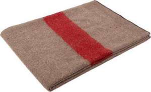<b>Grey</b> 100% Wool Woven Blanket Flame Retardant Heated Portable Wearable Rectangular Winter Blanket for Home Camping Travel - Product Image 5