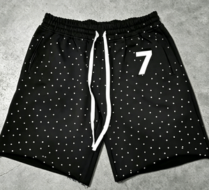Pantalones Cortos Casuales de Verano Personalizados para Hombre, Pantalones Cortos Deportivos con Logotipo Personalizado de Estrella y Diamante, Pantalones Cortos Deportivos Holgados con Bolsillos Unisex - Product Image 5