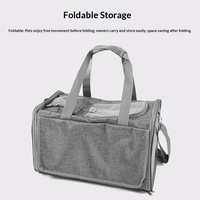 Sac de transport pour animaux de compagnie 3 en 1, pliable, à roulettes, 10 kg, pour chats et chiens, en tissu Oxford