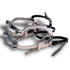 Venta al por mayor de alta calidad de acero inoxidable caballo boca Gage espéculo mordaza instrumento veterinario para ganado - Product Image 4