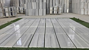 Baldosa de Travertino Blanco Cristalino Natural de Vietnam, Pulido Antideslizante, 12x12, Piedra Moderna para Pavimentación de Piscinas, Patios y Jardines Exteriores - Product Image 1