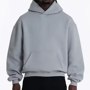 Sudadera con capucha extragrande al por mayor, sudadera con capucha de otoño, sudadera con capucha de forro polar cepillado, fabricante de marca privada - Product Image 4