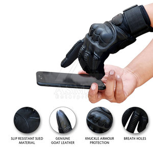 Guantes de Motociclismo Deportivos para Exteriores, Guantes de Motociclismo con Logotipo Personalizado Hechos en Pakistán, Guantes de Motociclismo Antideslizantes - Product Image 2