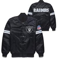 Veste universitaire Raiders unisexe, qualité supérieure, style streetwear, couleur personnalisée, bomber en satin, logo brodé, patch frontal