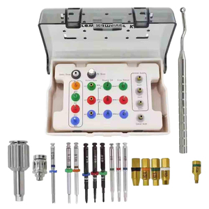 Fida Dental Screw <b>Removal</b> Kit Autocleavable <b>Box</b> Drill Guide Extraction Stainless Steel Customized Surgical Kit - Product Image 3