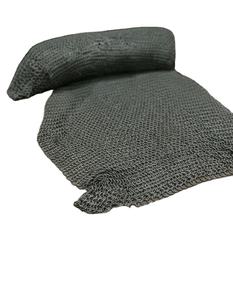 Armadura de Anillas de Acero Suave Hecha a Mano, Estilo Medieval, Tejido 4 en 1, para Reenactamiento Medieval, Decoración Navideña - Product Image 2