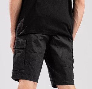 Fournisseurs OEM, vente en gros de shorts cargo pour hommes de haute qualité, sur mesure, en tissu 100% coton, taille élastique, shorts cargo d'été pour hommes - Product Image 3