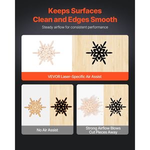 Kit Pompa Aria Regolabile da 50 L/min per Taglierina Laser e Incisore, Riduzione Essenziale di Fumo e Polvere per Superfici Ottimali - Product Image 3