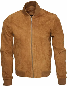 Women Vintage <b>Suede</b> <b>Jacket</b> Premium Faux Leather Coat Fashion Casual Outerwear Factory Wholesale Supply - Product Image 4