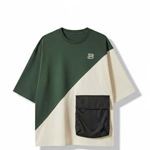 Camiseta Moderna para Hombre, Corte Cuadrado, Proporciones Equilibradas y Acabado Casual Elevado - Product Image 1
