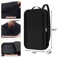 Sac de raquette de pickleball/padel personnalisé en PU imperméable, grande capacité 30-40L, avec fermeture éclair, pour le tennis de table, extérieur/intérieur
