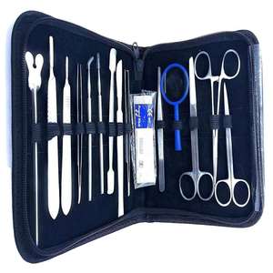 Kit d'instruments de dissection biologique 26 pièces/ensemble, outils d'enseignement médical, aiguilles et ciseaux, par Dentavex - Product Image 3