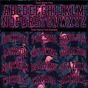 Custom 3D Pattern Hawaii Flamingo Authentic <b>Baseball</b> Jersey Personalized Sublimation Printing Custom Logo Design Color - Product Image 5