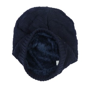 Unisex Stripes Knit Cuffed <b>Beanies</b> Winter Cap Soft Warm <b>Beanie</b> Wool Blend Wholesale Custom Design Outdoor Sports Ear Protection - Product Image 3