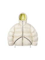 Blouson matelassé noir à capuche pour homme, rembourré en coton, coupe-vent, respirant, col montant, décontracté, manteau d'hiver, coupe droite, fermeture éclair, couleur unie
