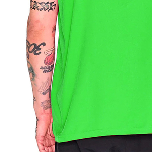 Chaleco sin mangas para barbero, color verde, con cremallera y bolsillos, ecológico, impermeable y transpirable, de poliéster, para uso en salón. - Product Image 5