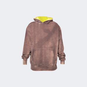 Custom <b>Men's</b> Hoodies Vintage Heavy Weight 500gsm Acid Washed Hoodies <b>for</b> <b>Men</b> 100% Cotton Streetwear <b>Thermal</b> Hoodie - Product Image 4