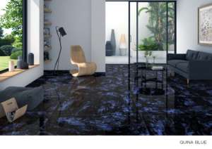 Carreaux de porcelaine haute brillance style italien 600x1200mm, grand format, pour salon, cuisine, salle de bain et murs - Product Image 3