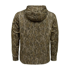 เสื้อฮู้ดดี้โอเวอร์ไซส์ลายป่าฤดูใบไม้ร่วงสำหรับผู้ชาย ผลิตตามสั่ง (OEM) ผ้าฝ้ายฟลีซ ซักแบบสโตนวอช รับผลิตแบรนด์ส่วนตัว ขายส่ง เสื้อผ้าสตรีทแวร์ - Product Image 2