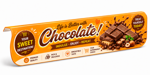 Étiquette de présentation en PVC durable pour étagères de supermarché, signalétique promotionnelle pour produits - Product Image 1